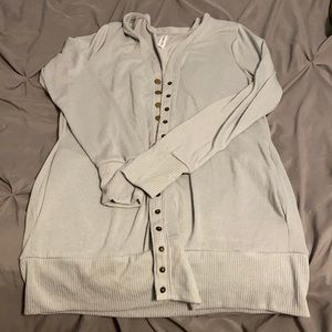 button cardigan